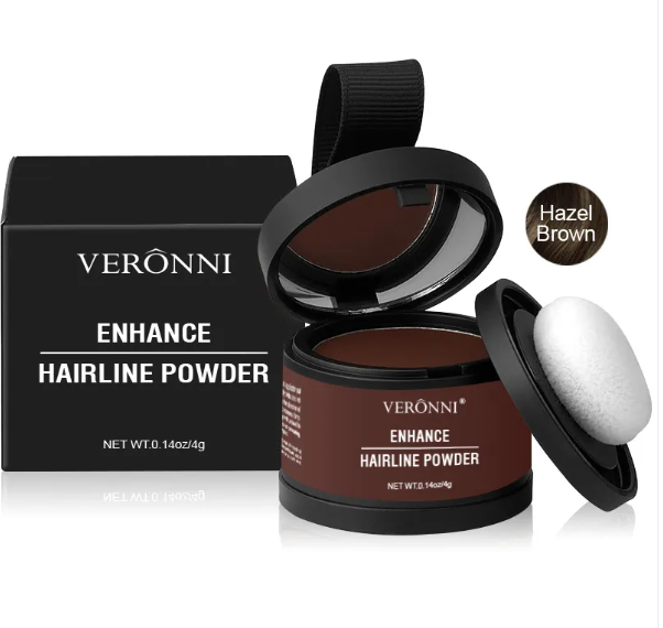 Instant Hairline & Root Cover-Up Powder – 14 Shades, Waterproof