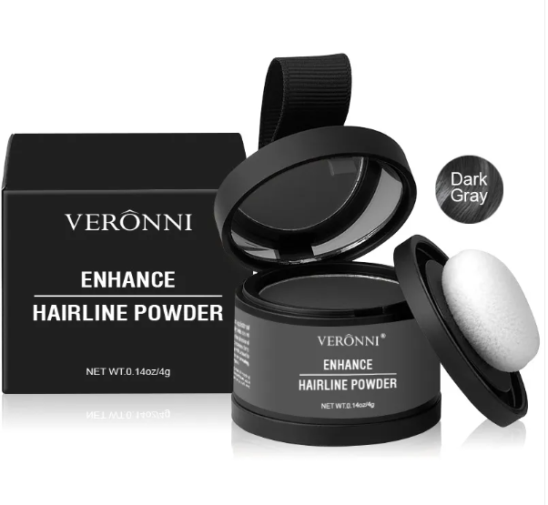 Instant Hairline & Root Cover-Up Powder – 14 Shades, Waterproof