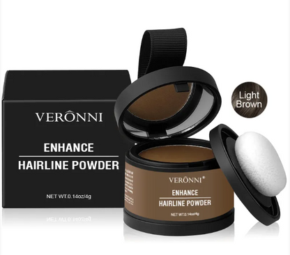 Instant Hairline & Root Cover-Up Powder – 14 Shades, Waterproof