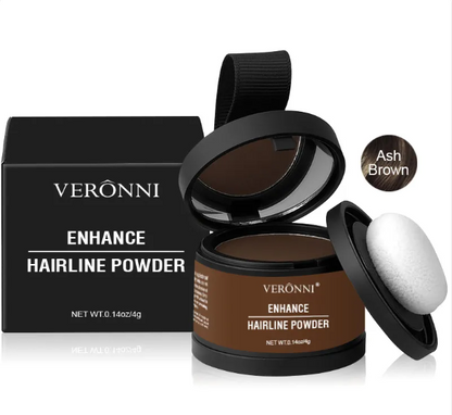 Instant Hairline & Root Cover-Up Powder – 14 Shades, Waterproof