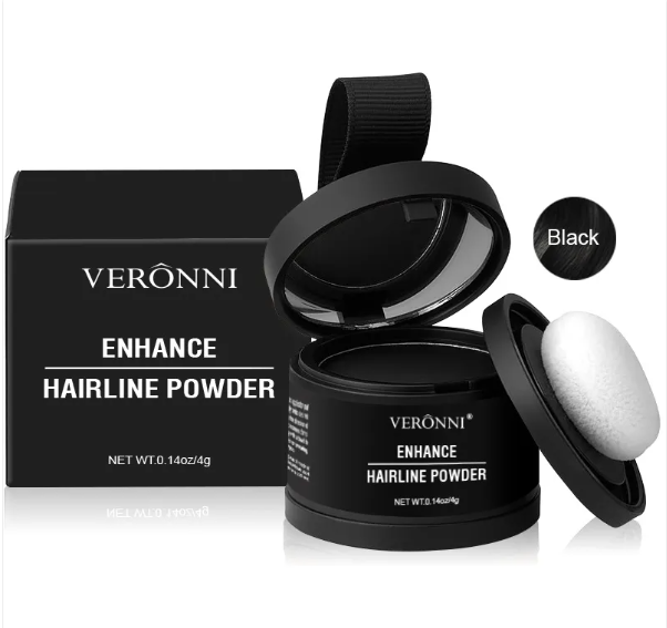 Instant Hairline & Root Cover-Up Powder – 14 Shades, Waterproof